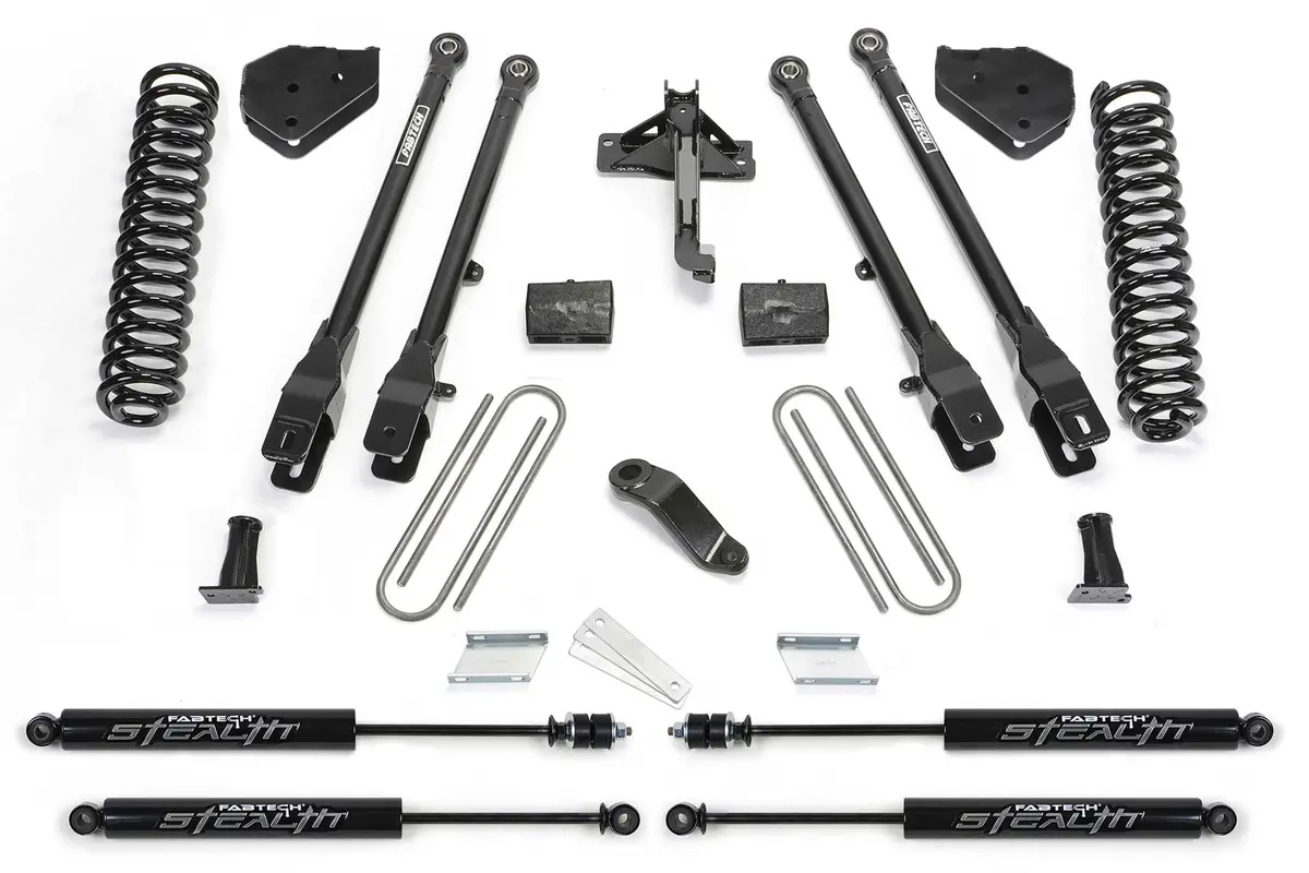 4" 4Link Sys W/Coils & Stealth 17-21 Ford F250/F350 4Wd Diesel. 1