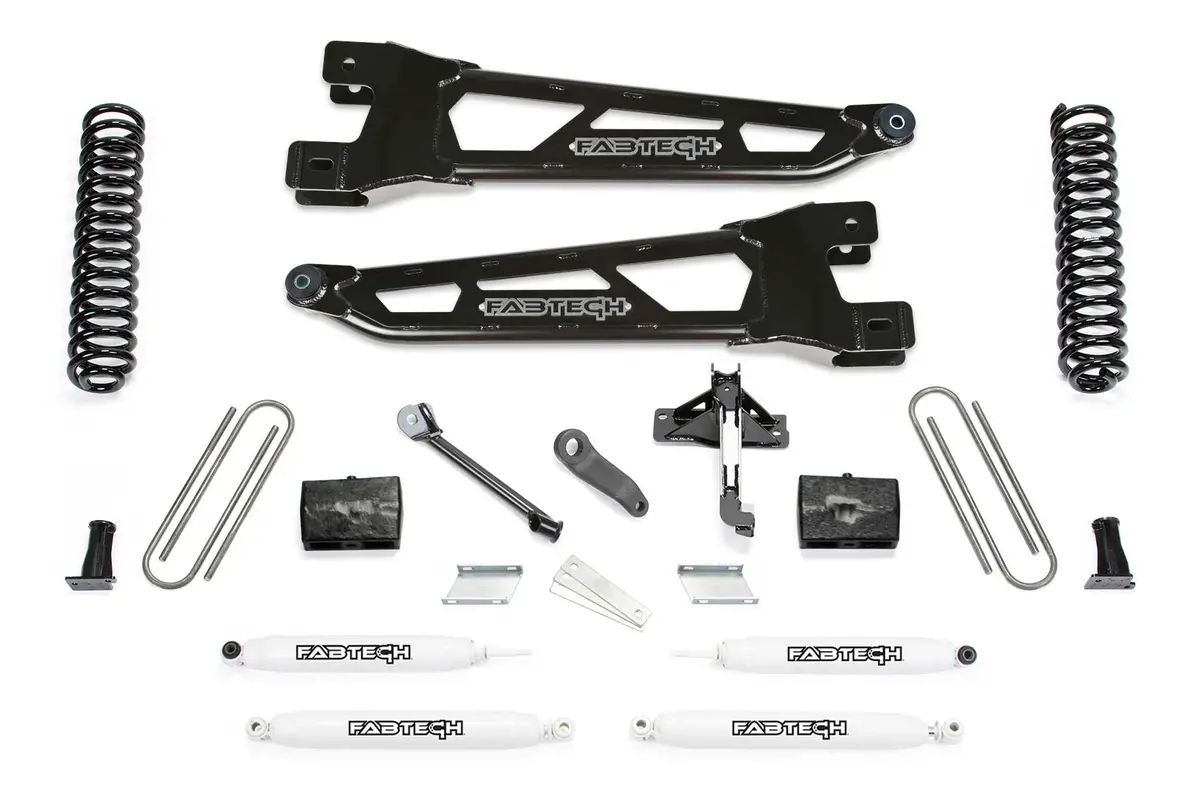 6" Rad Arm Sys W/Coils & Perf Shks 17-21 Ford F250/F350 4Wd Diesel. 1