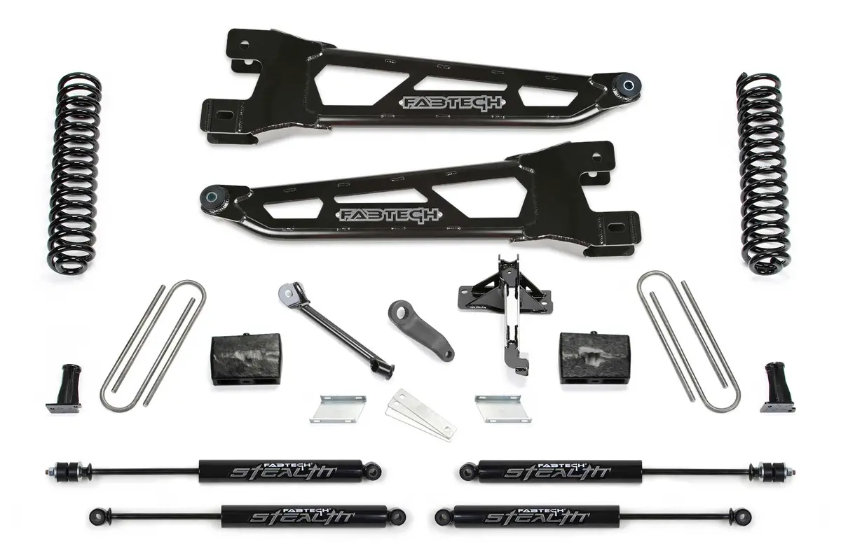 6" Rad Arm Sys W/Coils & Stealth 17-21 Ford F250/F350 4Wd Diesel. 1