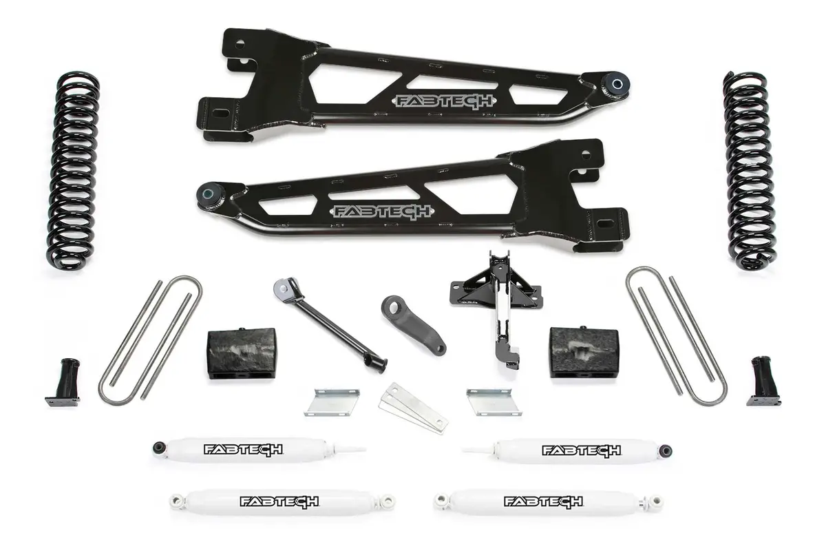 4" Rad Arm Sys W/Coils & Perf Shks 17-21 Ford F250/F350 4Wd Gas. 1