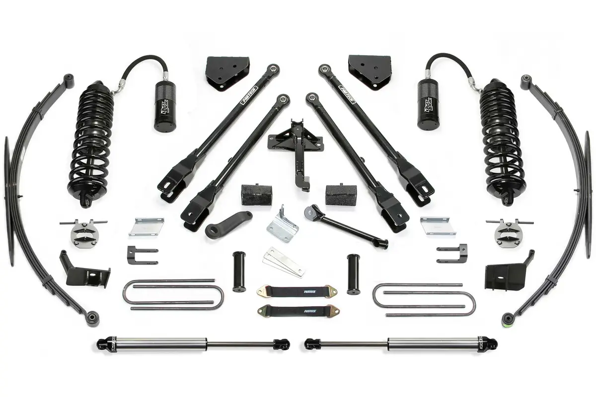 8" 4Link Sys W/ 4.0 R/R & 2.25 & Rr Lf Sprngs 2011-16 Ford F250/350 4Wd. 1