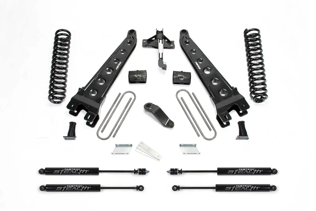 6" Rad Arm Sys W/Coils & Stealth 2017 Ford F450/F550 4Wd Diesel. 1