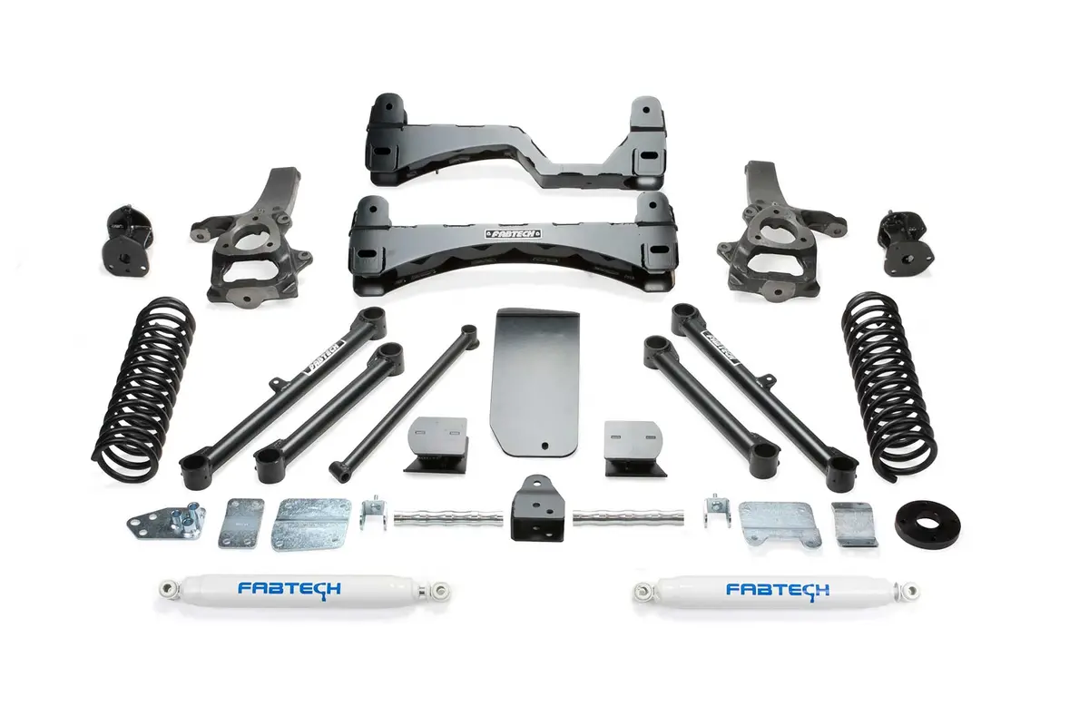 6" Basic Sys W/Perf Shks 2013-18 Ram 1500 4Wd. 1