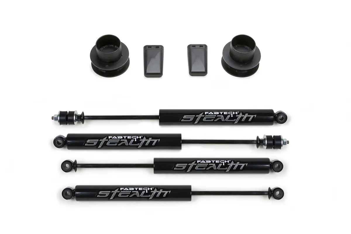 2.5" Coil Spcr Kit W/Stealth 2013-18 Ram 3500 4Wd W/Factory Radius Arms. 1