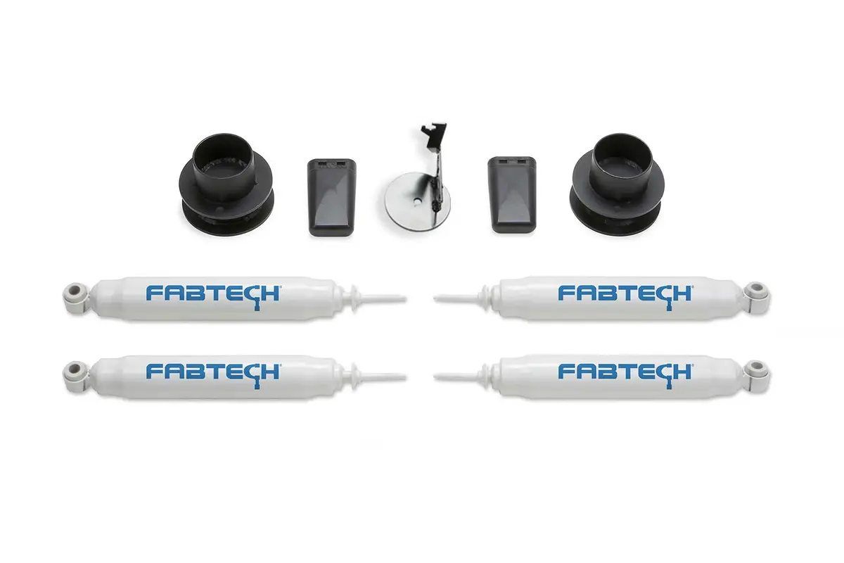 2.5" Coil Spcr Kit W/Perf Shks 2019-21 Ram 2500 4Wd. 1