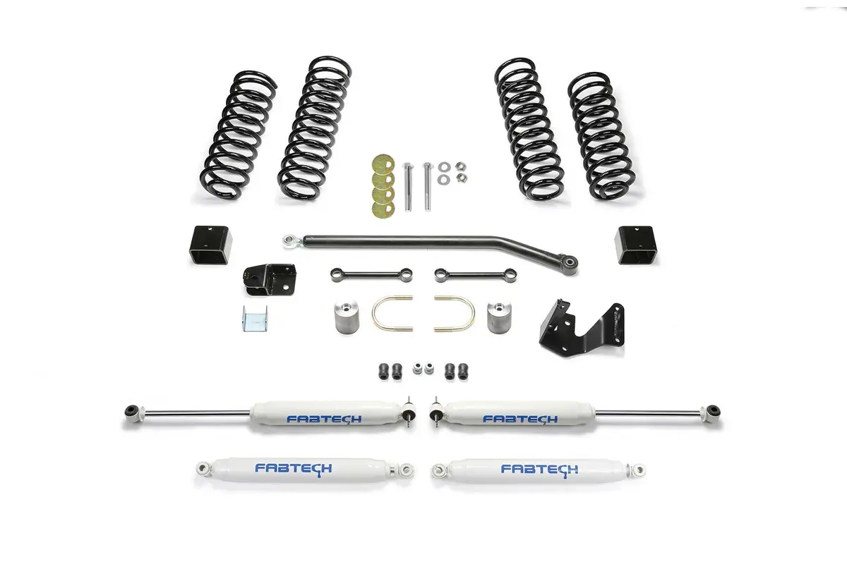 3" Sport Ii W/ Perf Shocks 2007-18 Jeep Jk 4-Door. 1
