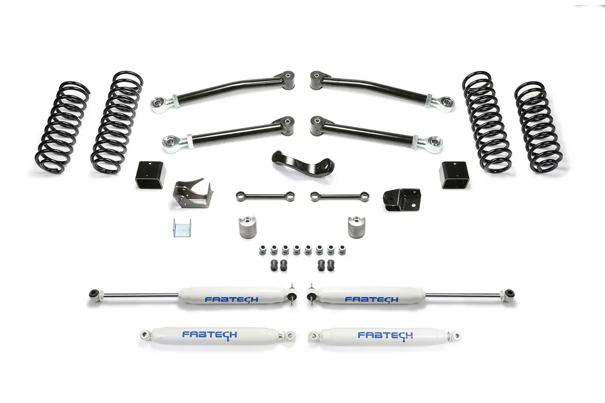 3" Trail W/ Perf Shocks 2007-18 Jeep Jk 4-Door. 1