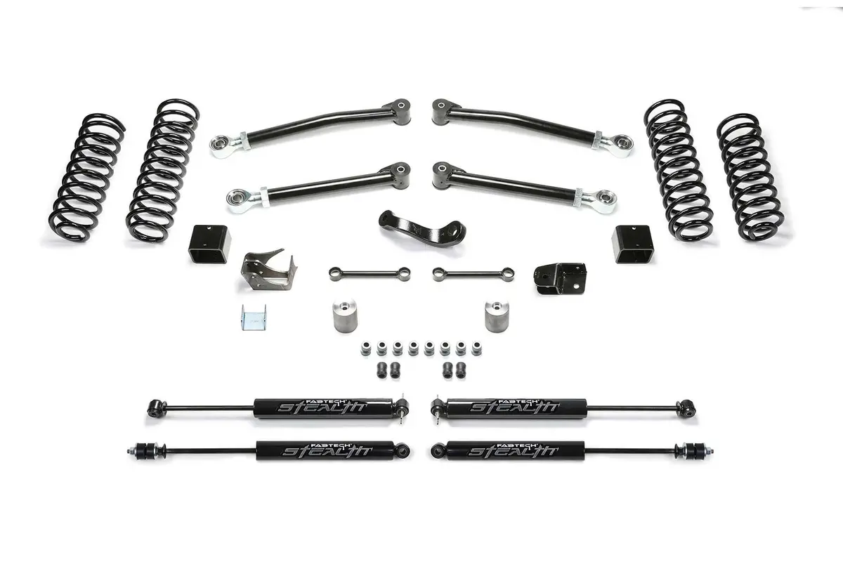 3" Trail W/ Stealth 2007-18 Jeep Jk 4-Door. 1