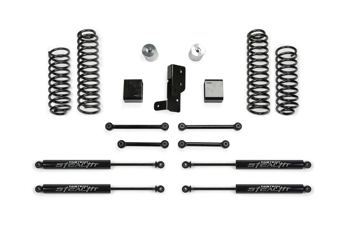 3" Sport System W/ Stealth 2018-22 Jeep Jl 4-Door 4Wd. 1