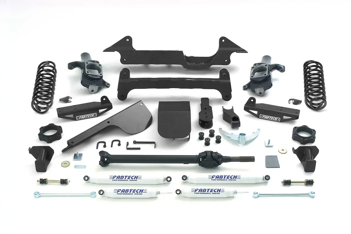 6" Perf Sys W/Perf Shks 03-08 Hummer H2 Suv/Sut 4Wd W/Rr Coil Springs. 1