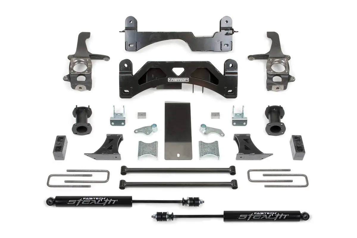 6" Basic Sys W/C/O Spacers & Stealth Rr 07-15 Toyota Tundra 2/4Wd. 1