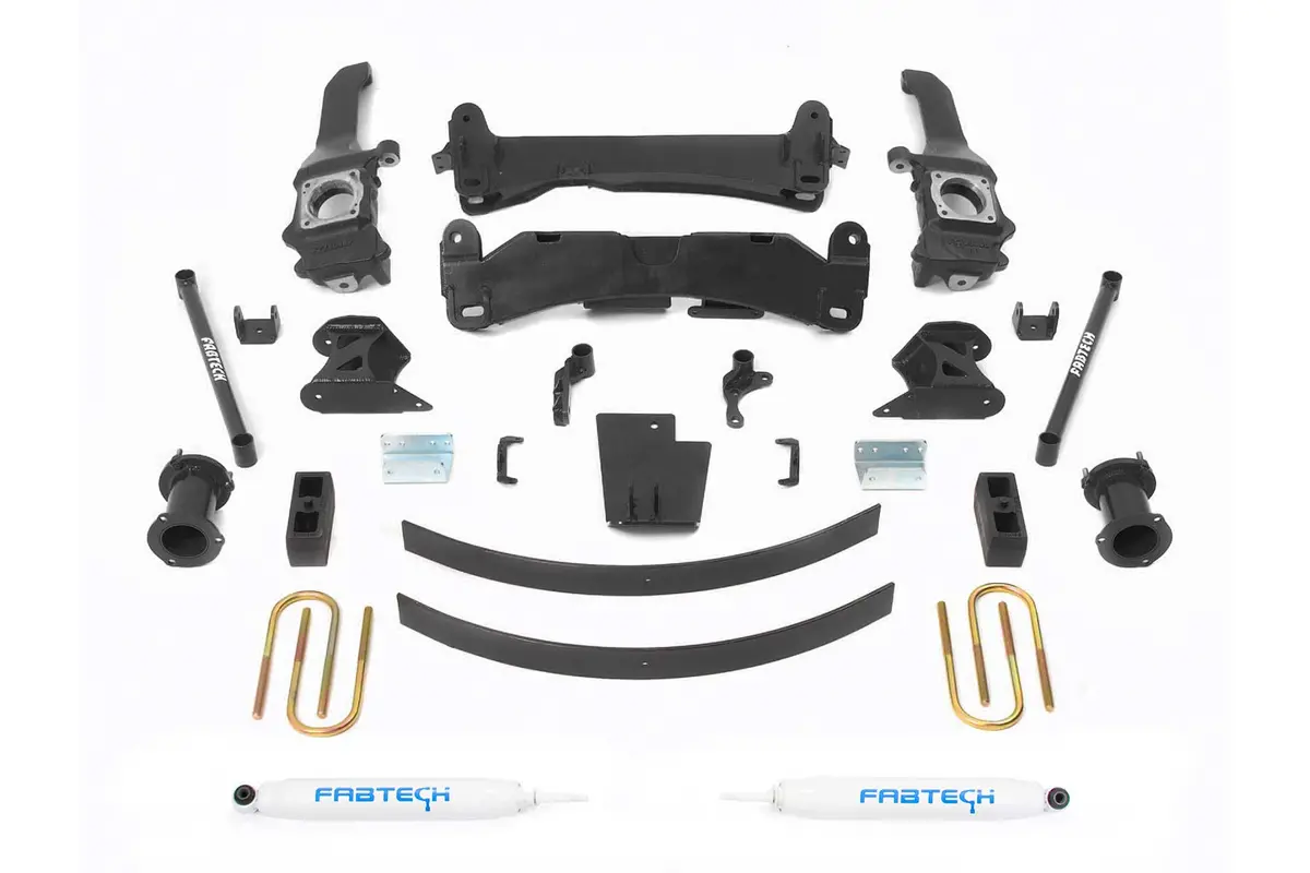 6" Basic Sys W/Perf Shks 05-14 Toyota Tacoma 4Wd/ 2Wd 6 Lug Models Only. 1