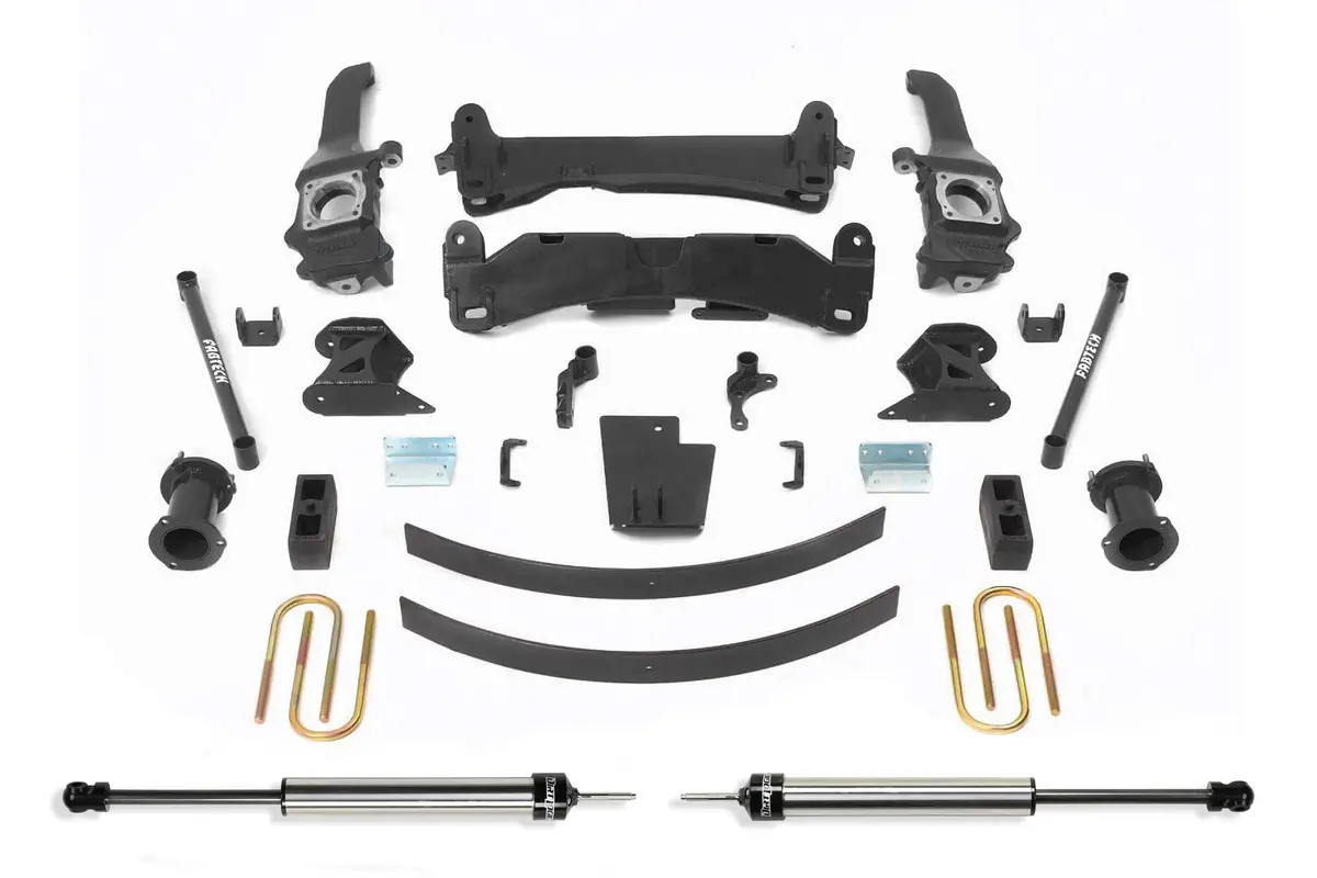 6" Basic Sys W/Rr Dlss Shks 2005-14 Toyota Tacoma 4Wd/ 2Wd 6 Lug Models Only. 1