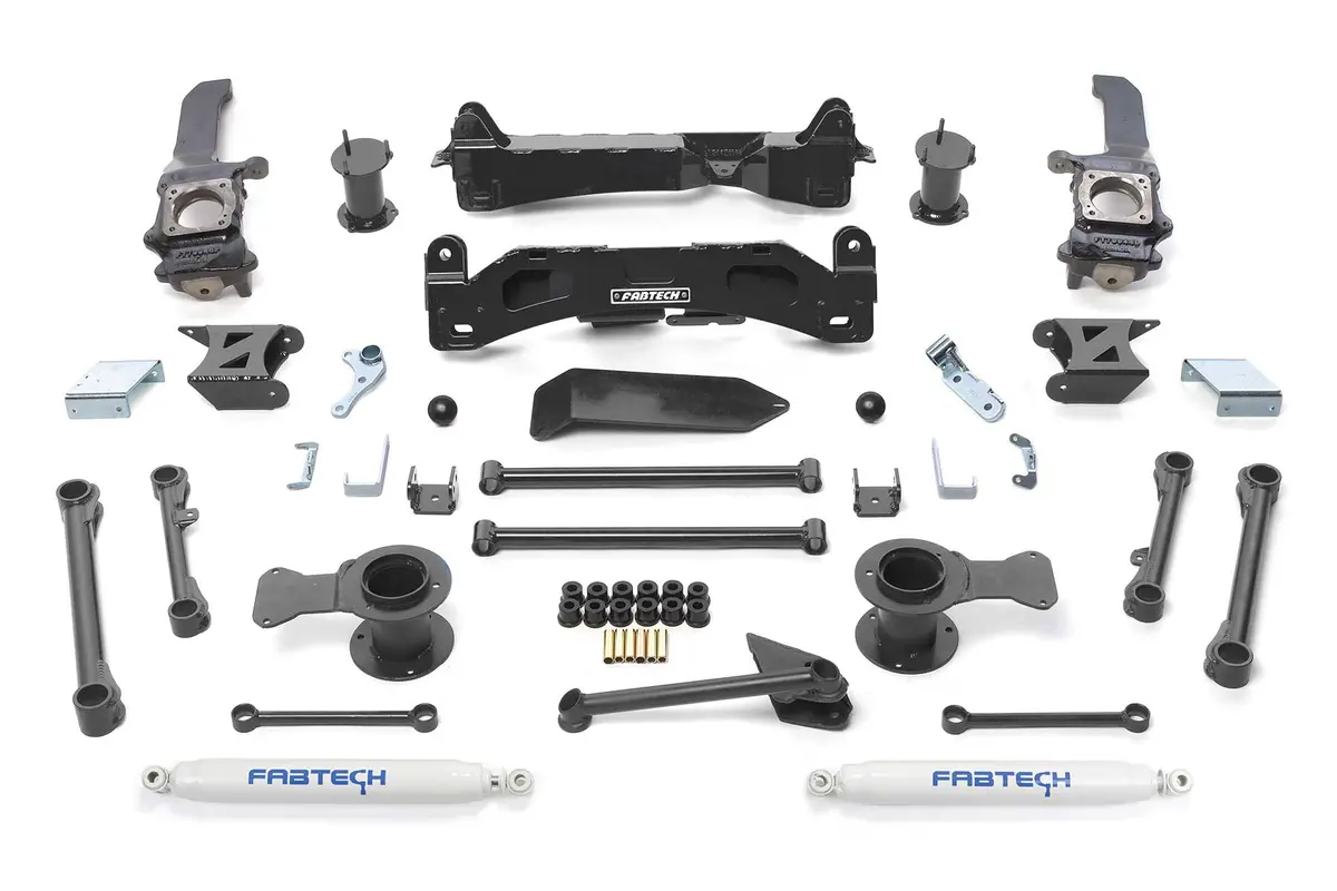 6" Basic Sys W/Perf Shks 2010-13 Toyota Fj 4Wd. 1