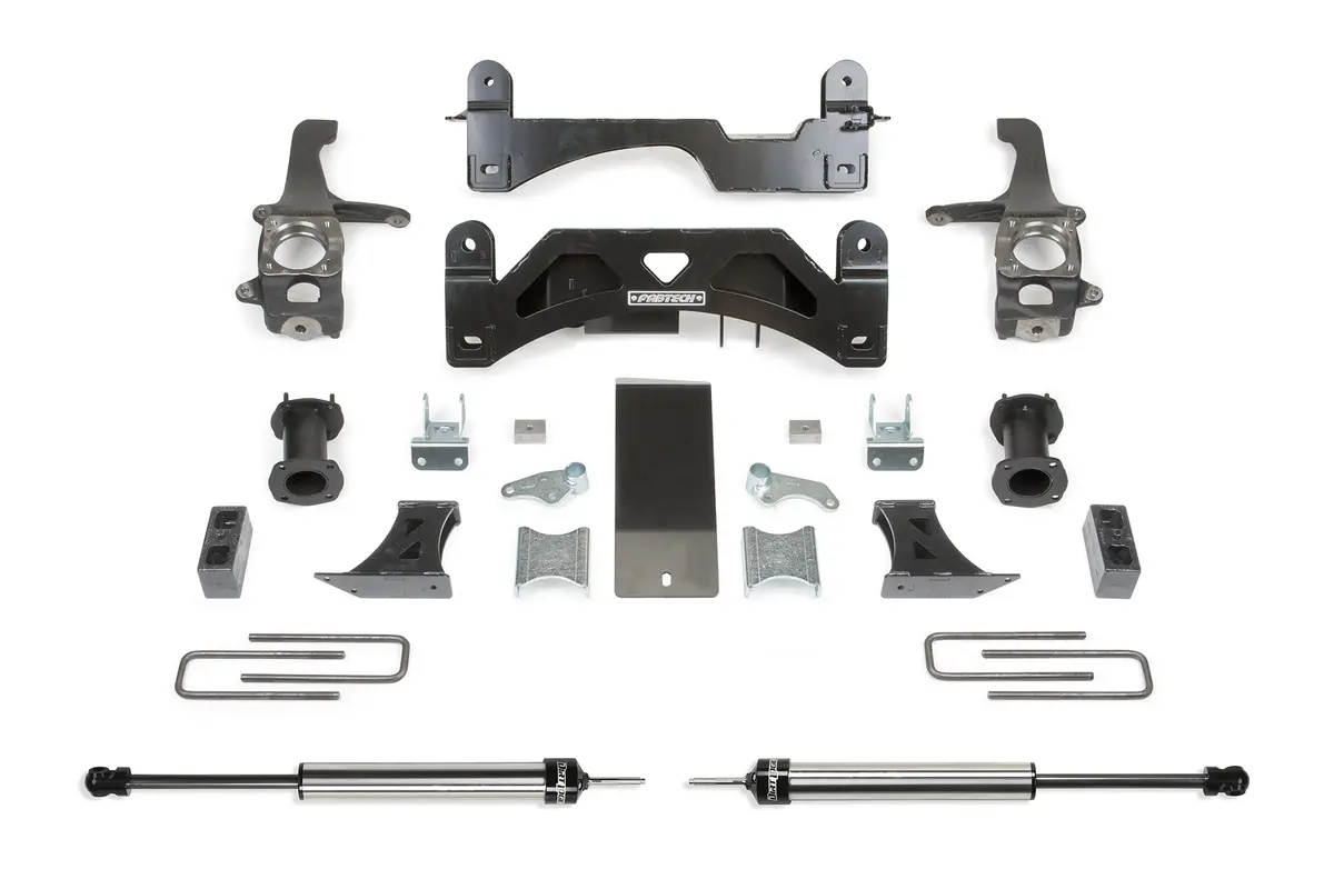 6" Basic Sys W/C/O Spacers & Rr Dlss 2016-21 Toyota Tundra 2Wd/4Wd. 1