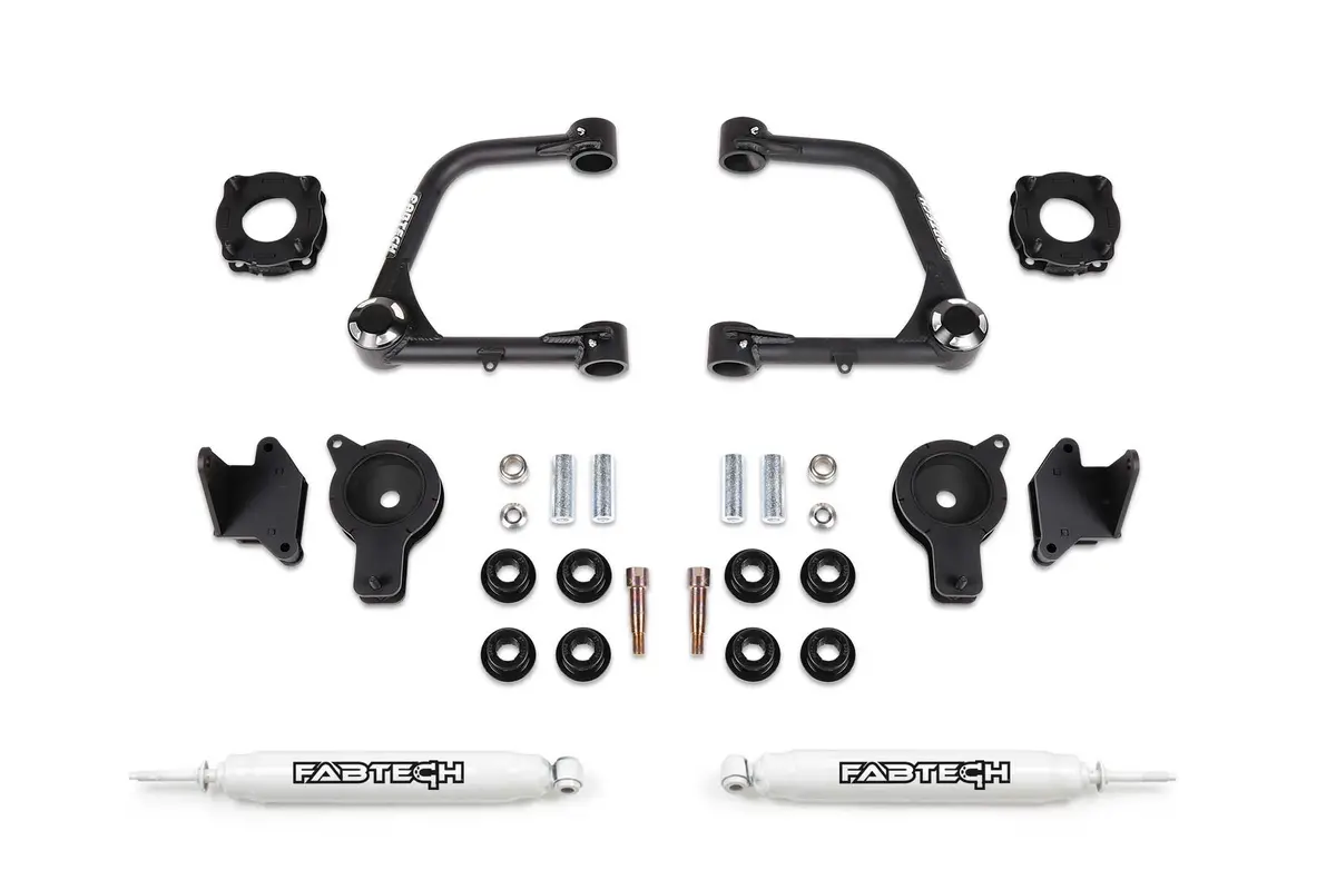 3" Uca Kit W/Uniballs & Fr Shk Spcrs & Rr Air Bag Spcrs & Rr Perf Shocks 2022 Tu 1