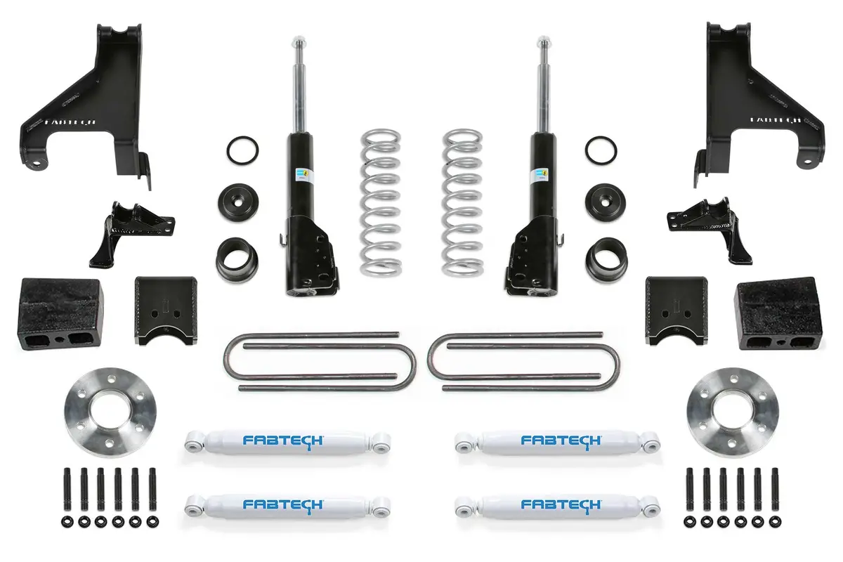 1.5" Coil Assist Kit W/ B4 Bilstein & Aux Perf Shock Kit 2015-21 Sprinter 2500 4 1