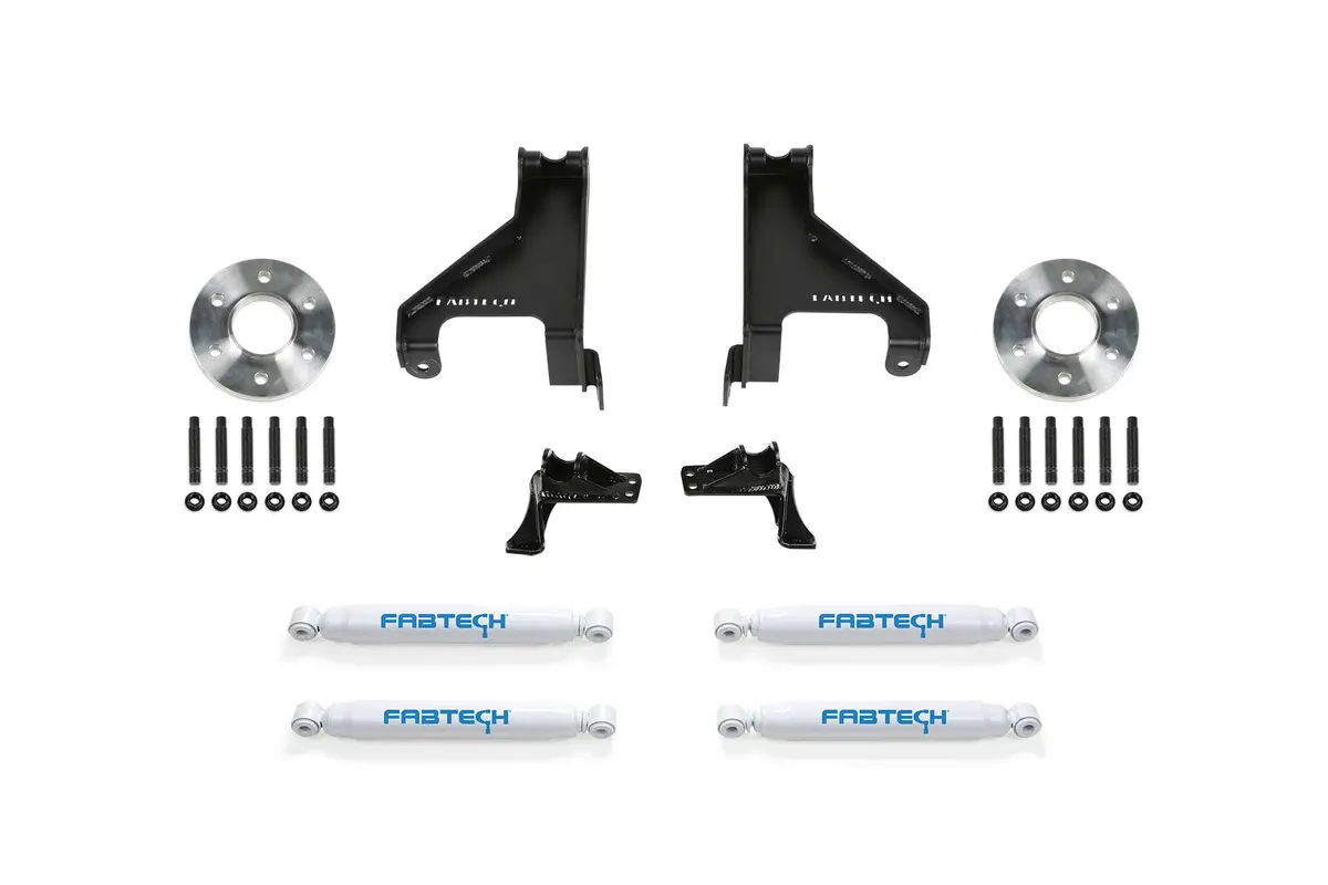 Aux Shock Kit With Perf Shks 2015-21 Sprinter 2500 4Wd. 1