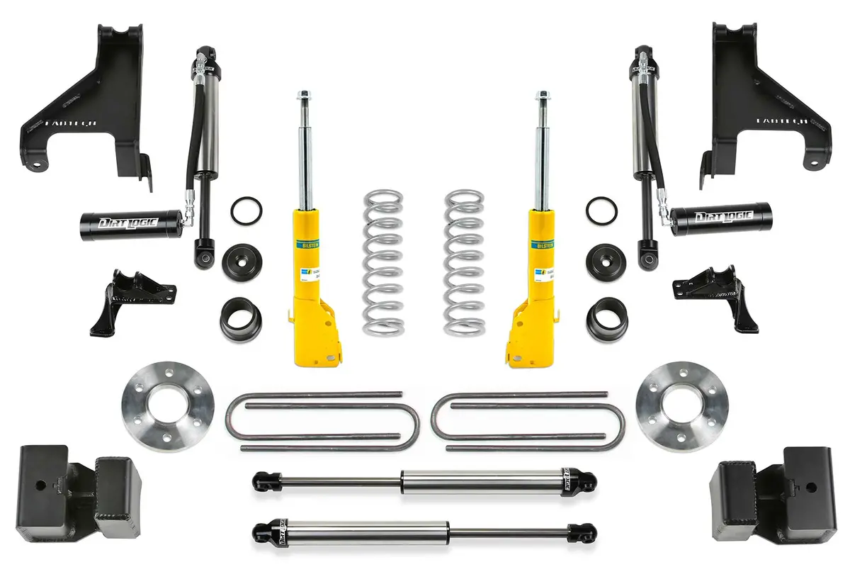 1.5" Coil Assist Kit W/ B6 Bilstein & Aux 2.25 Dlss Kit 2015-21 Sprinter 3500 4W 1