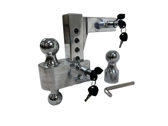 Aluminum Adjustable Drop Hitch 1