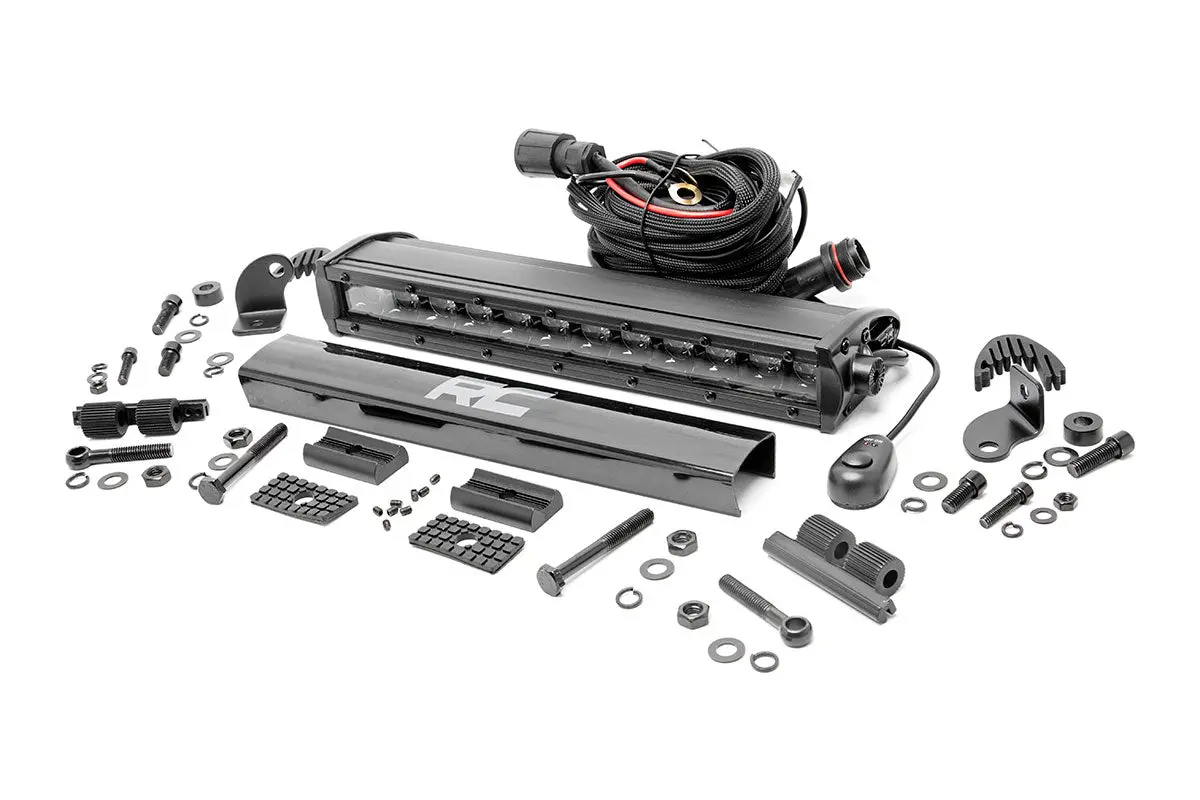 12 Inch Black Series Led Light Bar - Single Row 1