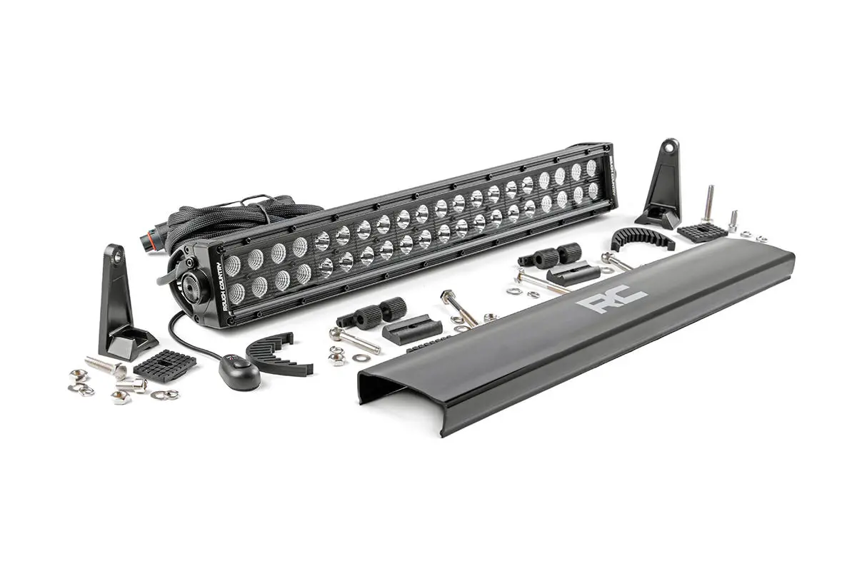 20 Inch Black Series Led Light Bar - Dual Row 1