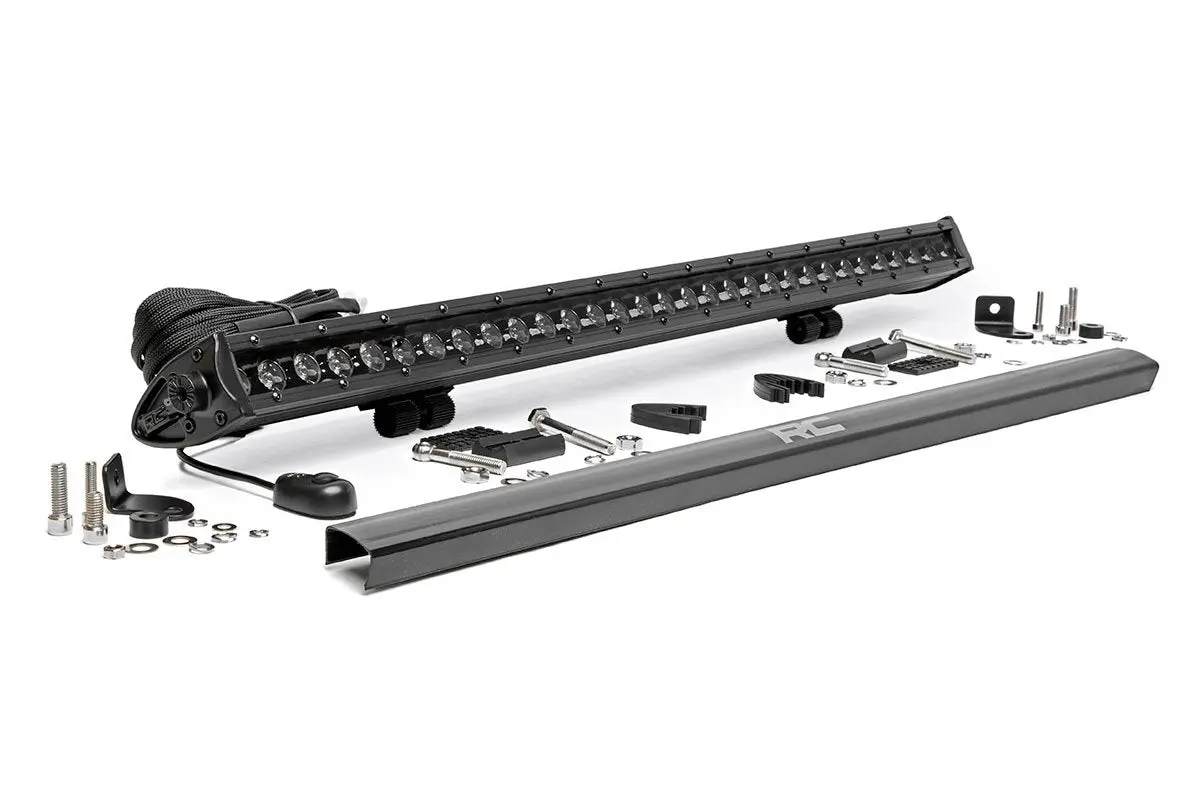 30 Inch Black Series Led Light Bar - Single Row 1