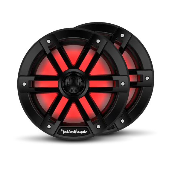 Speaker Marine 8.0" M1 Series - Black (Led) 1