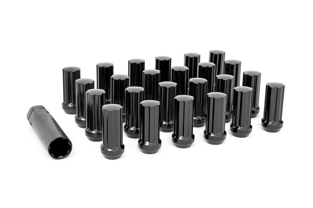 M14 X 1.5 Lug Nut Set Of 24 - Black 1