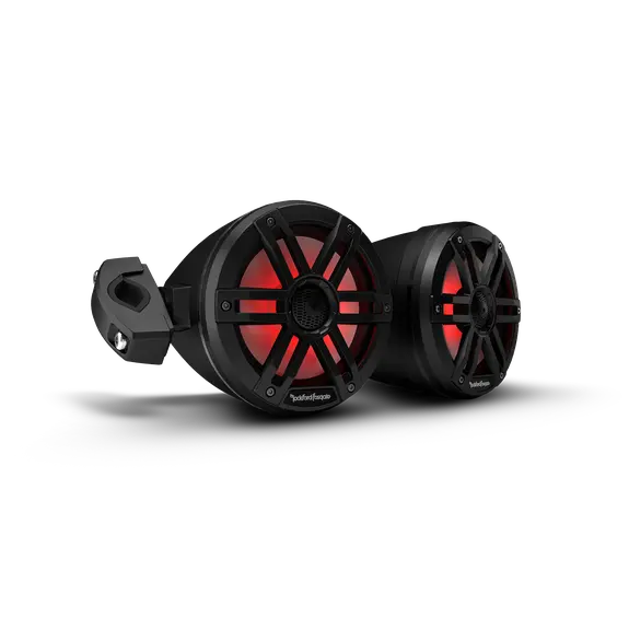 Marine Speaker Tower 6.5" M1 Series - Black (Led) 1