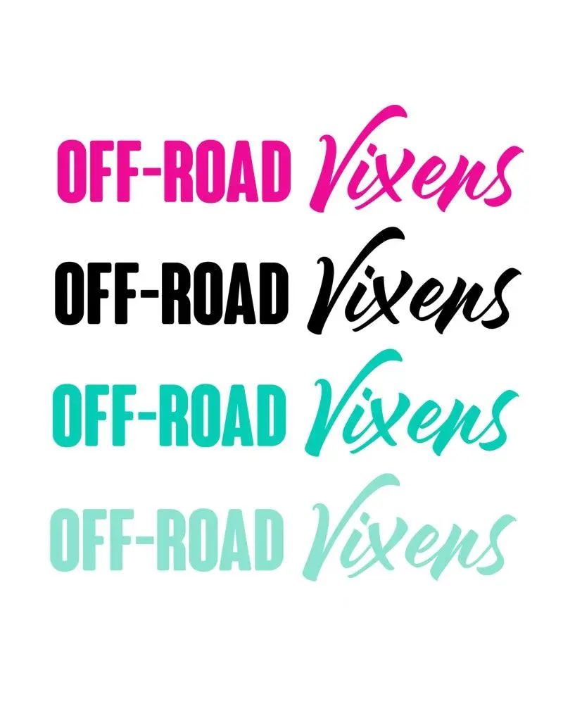 Off-Road Vixens Decal 1