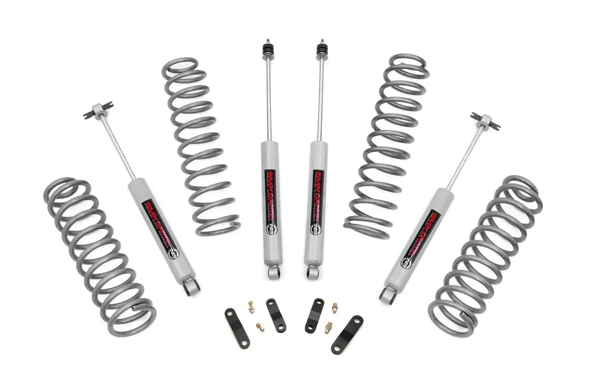 2.5 Inch Lift Kit - Jeep Wrangler Jk 4Wd (2007-2018) 1