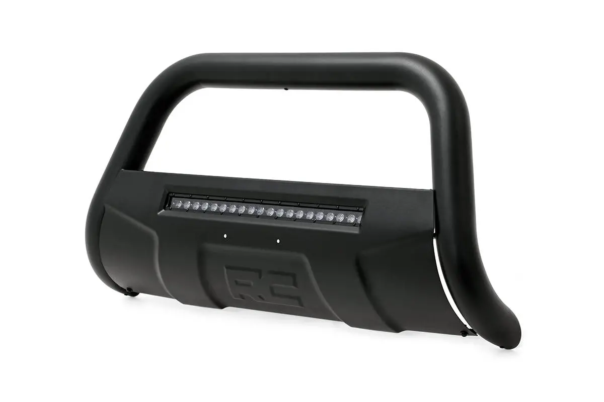 Black Led Bull Bar - Chevy Silverado 1500 2Wd/4Wd (2019-2022) 1