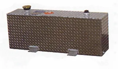 35 Gal Cap Vertical 45.25X11.25X18-3/4 Alum W/Lockable Cap 1