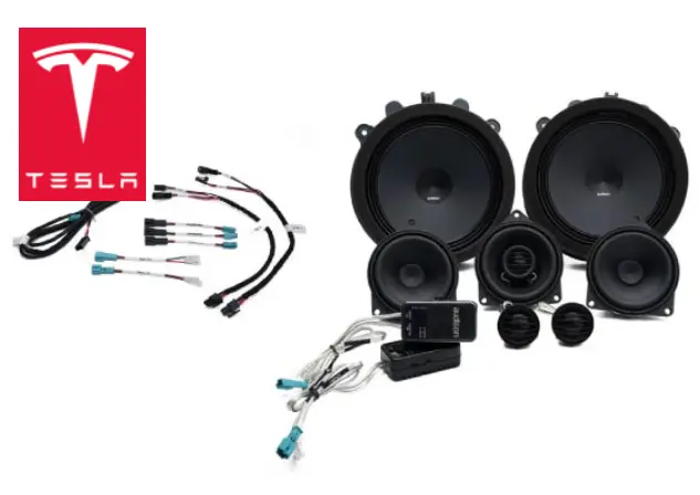 Speaker Kit For Tesla (Direct-Fit) 1