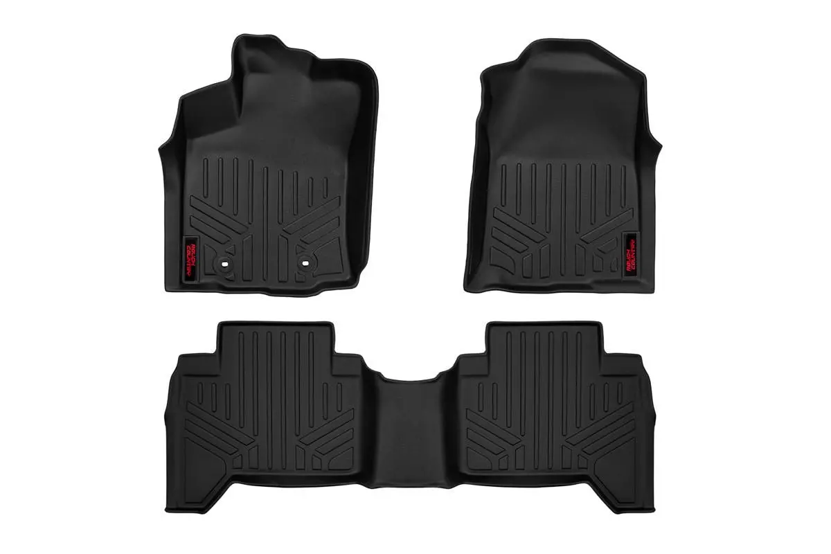 Floor Mats - Front And Rear - Toyota Tacoma 2Wd/4Wd (2016-2023) 1