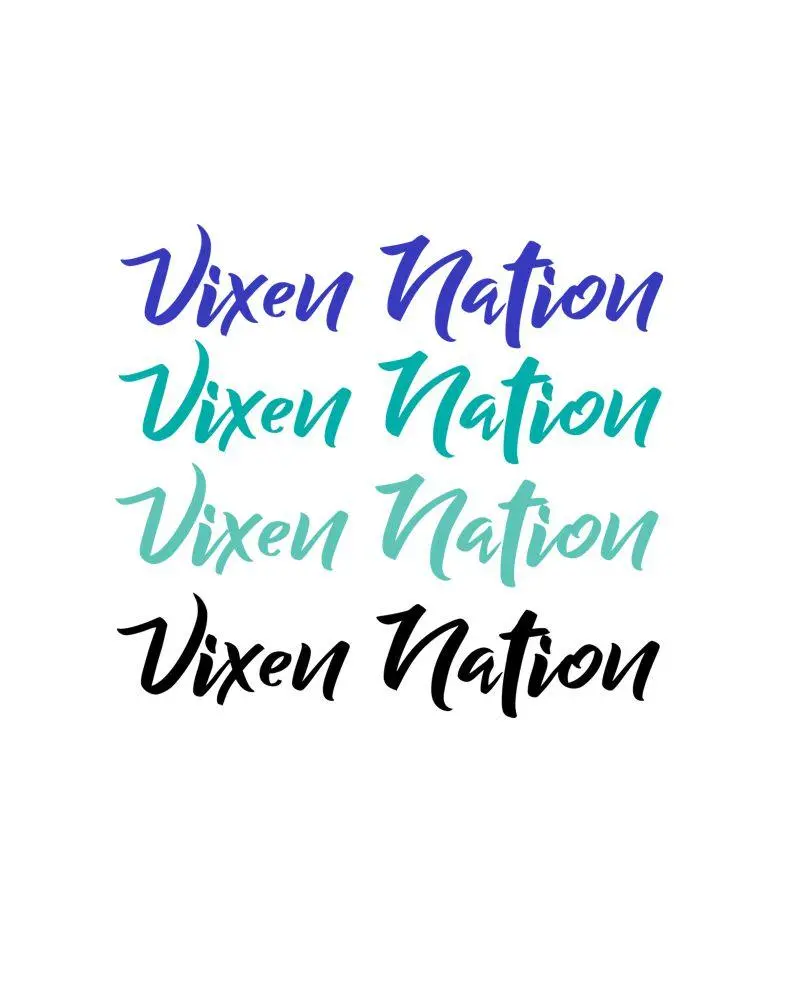 Vixen Nation Decal 1