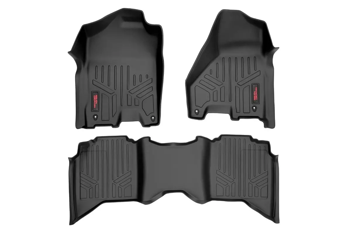 Floor Mats - Fr & Rr - Crew Cab - Ram 1500 2Wd/4Wd (2012-2018 & Classic) 1