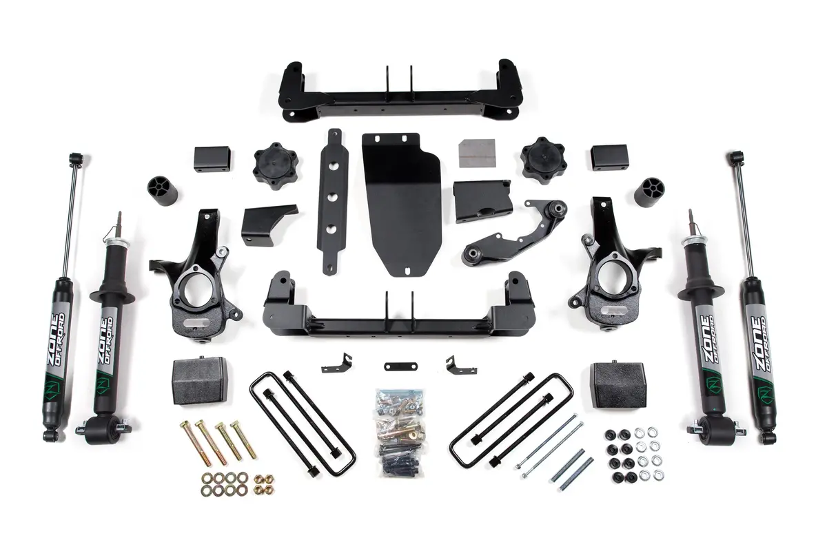 Zone 6.5" Lift Kit With Strut Shock 1