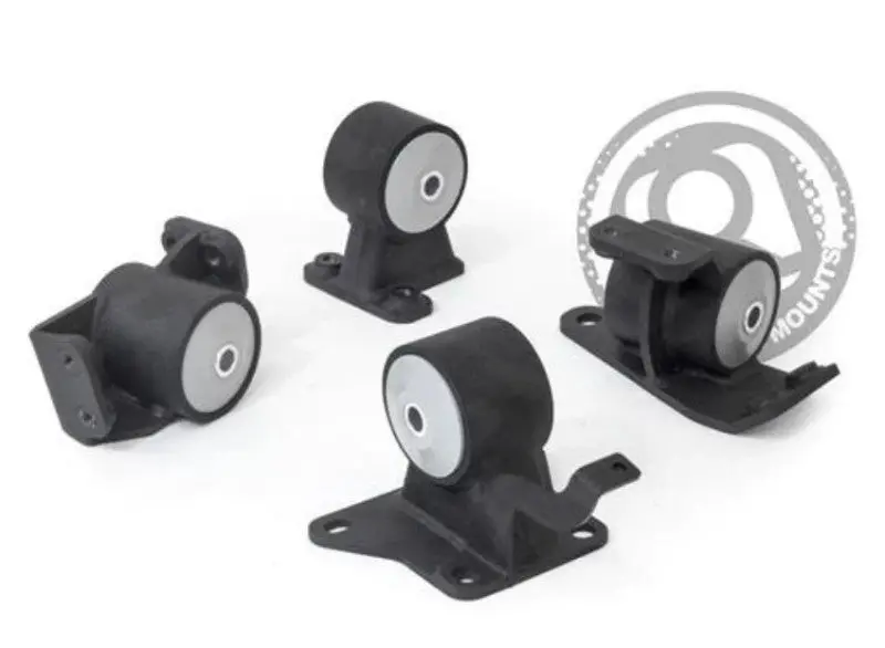 Innovative 90-99 Toyota Mr2 5S/3S Black Steel Mounts 75A Bushings 1