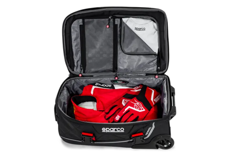 Sparco Bag Travel Blk/Red 1