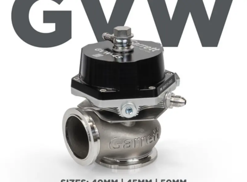 Garrett Gvw-40 40Mm Wastegate Kit - Black 1
