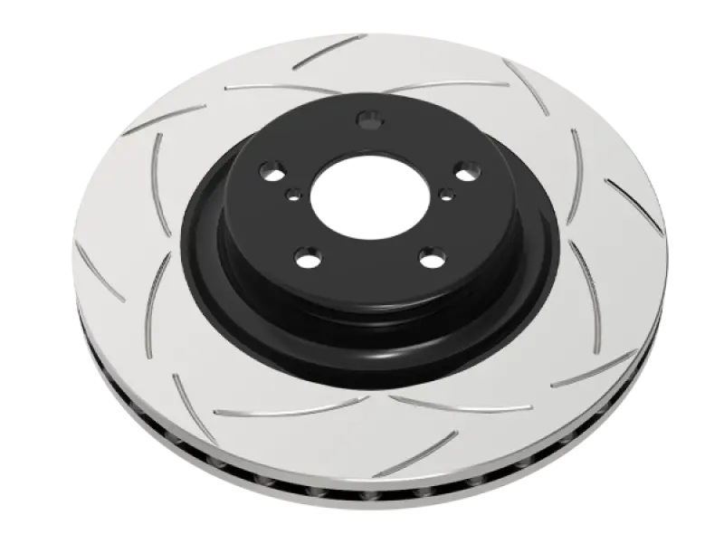 Dba 08-15 Mitsubishi Evo X Street T2 Slotted Front Brake Rotor 1
