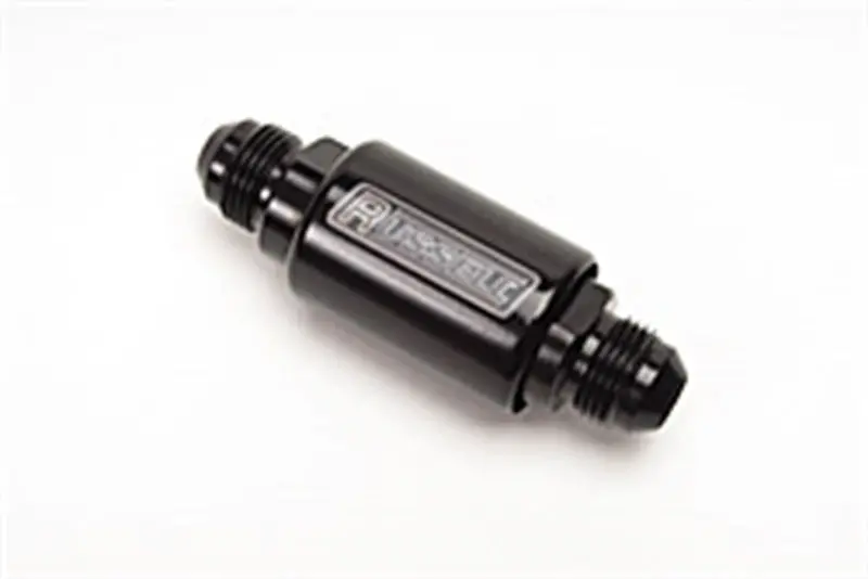 Russell Performance Black Anodized (3-1/4In Length 1-1/4In Dia. -8 Male Inlet/Outlet) 1