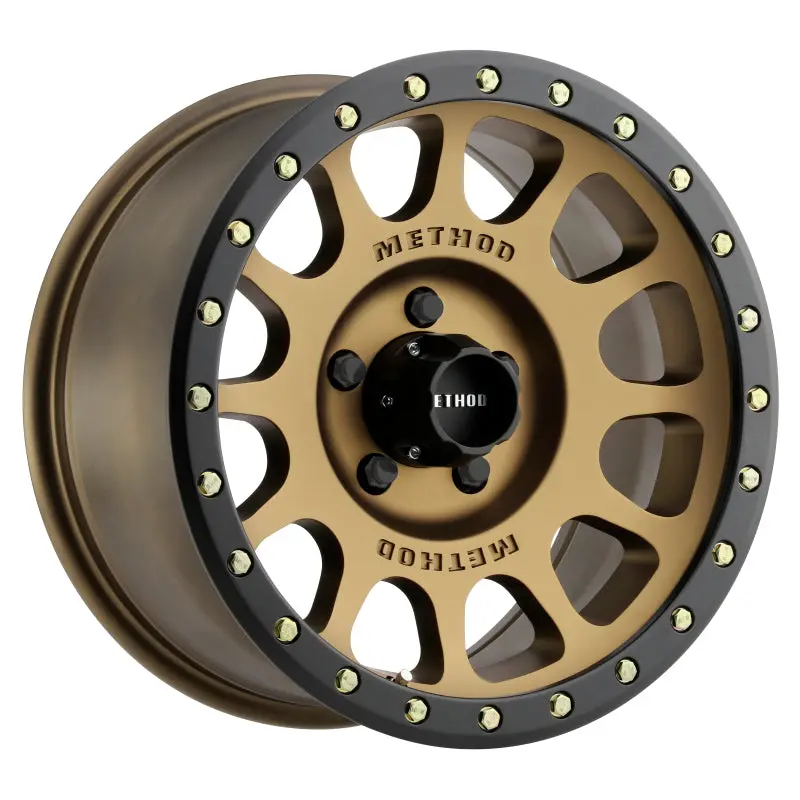 Method Mr305 Nv 17X8.5 0Mm Offset 5X150 116.5Mm Cb Method Bronze/Black Street Loc Wheel 1