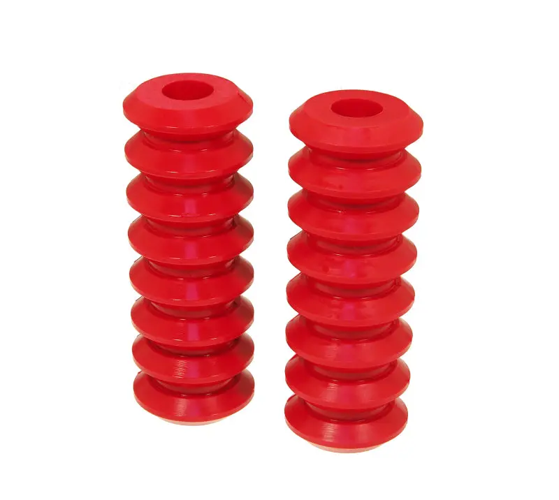 Prothane Universal Coil Spring Inserts - 10.5In High - Red 1