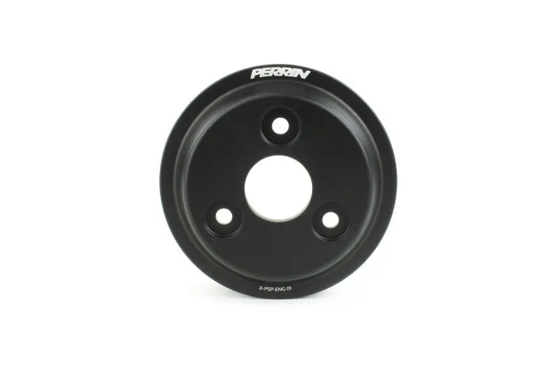Perrin 15-21 Subaru Wrx Lightweight Water Pump Pulley - Black 1