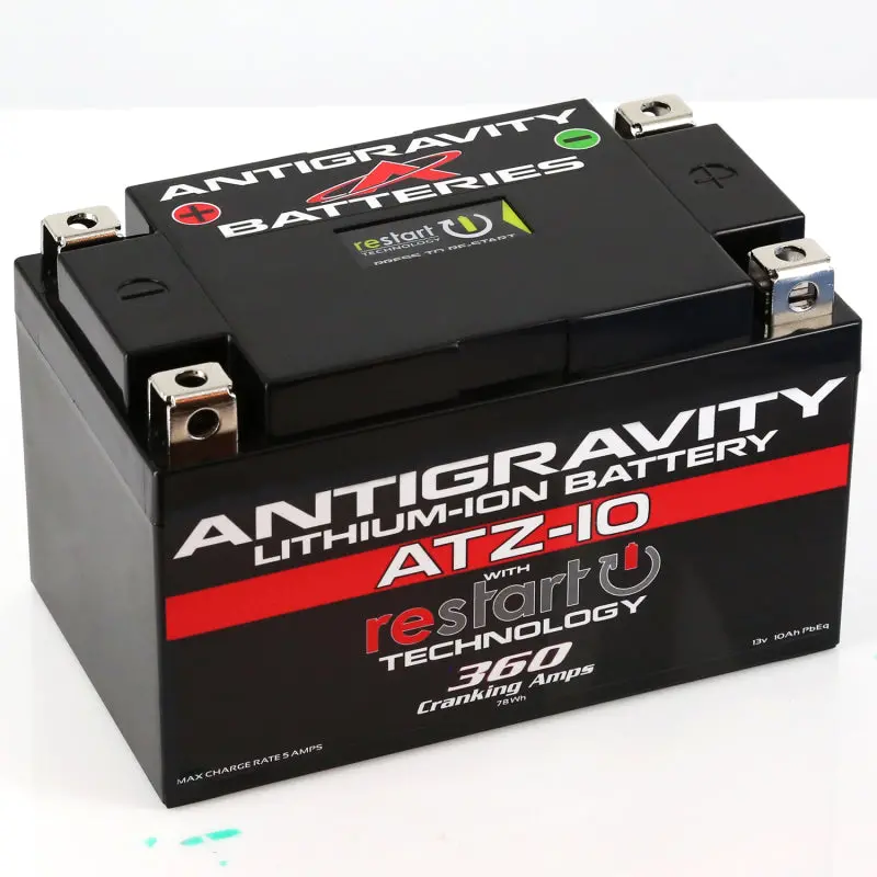 Antigravity Ytz10 Lithium Battery W/Re-Start 1