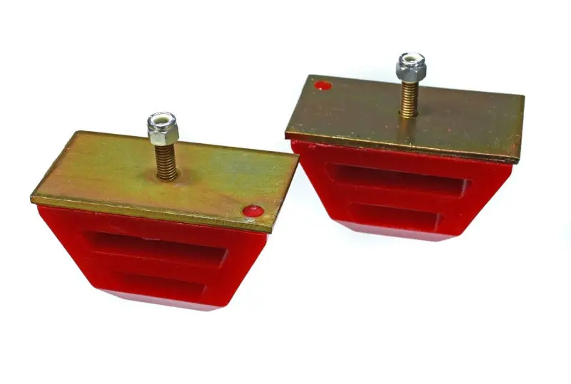 Energy Suspension 2-1/2 Bump Stop Heavy Duty (2) - Red 1