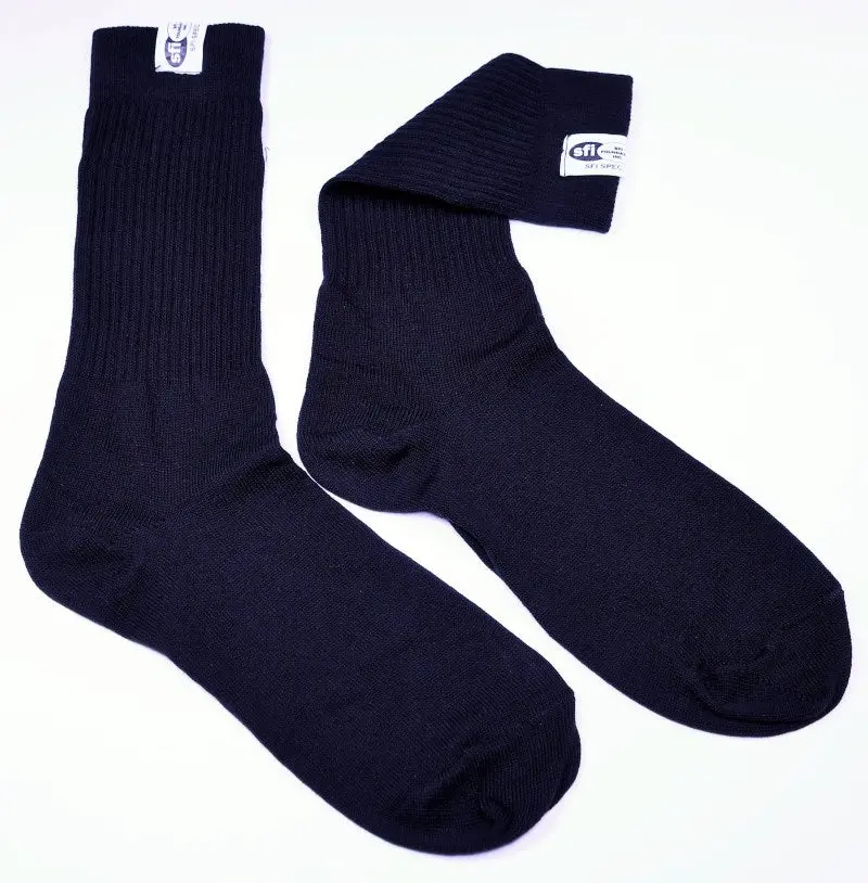 Racequip Black Sfi 3.3 Fr Socks Large 10-11 1